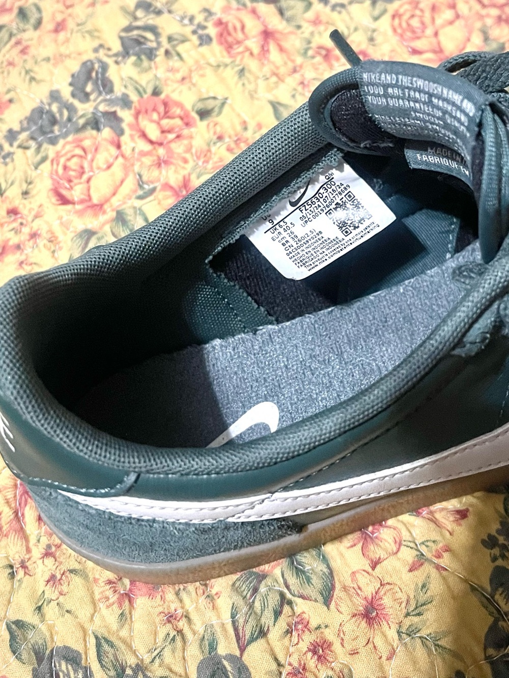 Nike Killshot 2 Vintage Green Sneakers – Size 9 - Picture 3 of 4